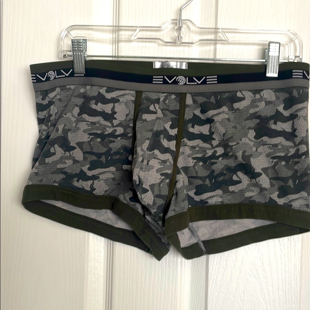 Evolve Camouflage Boxer Briefs